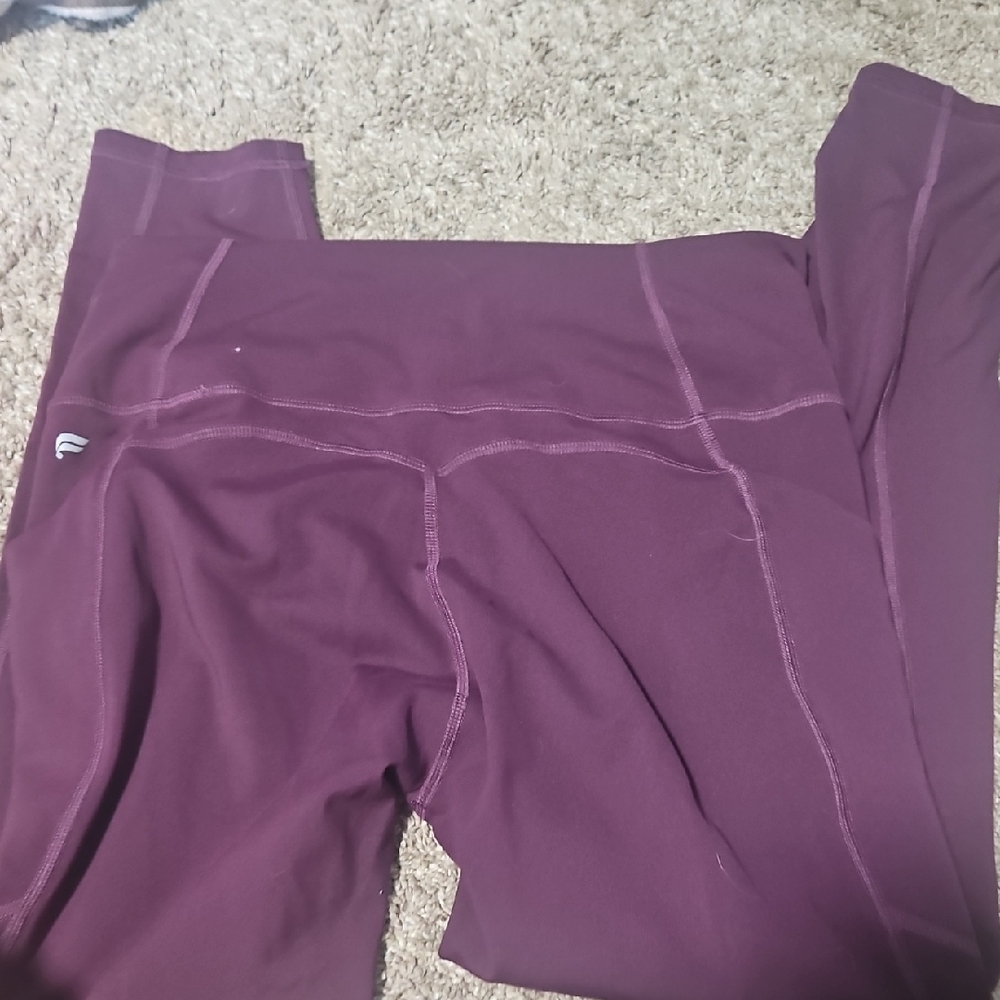 Fabletics Deep Purple PureLuxe Leggings